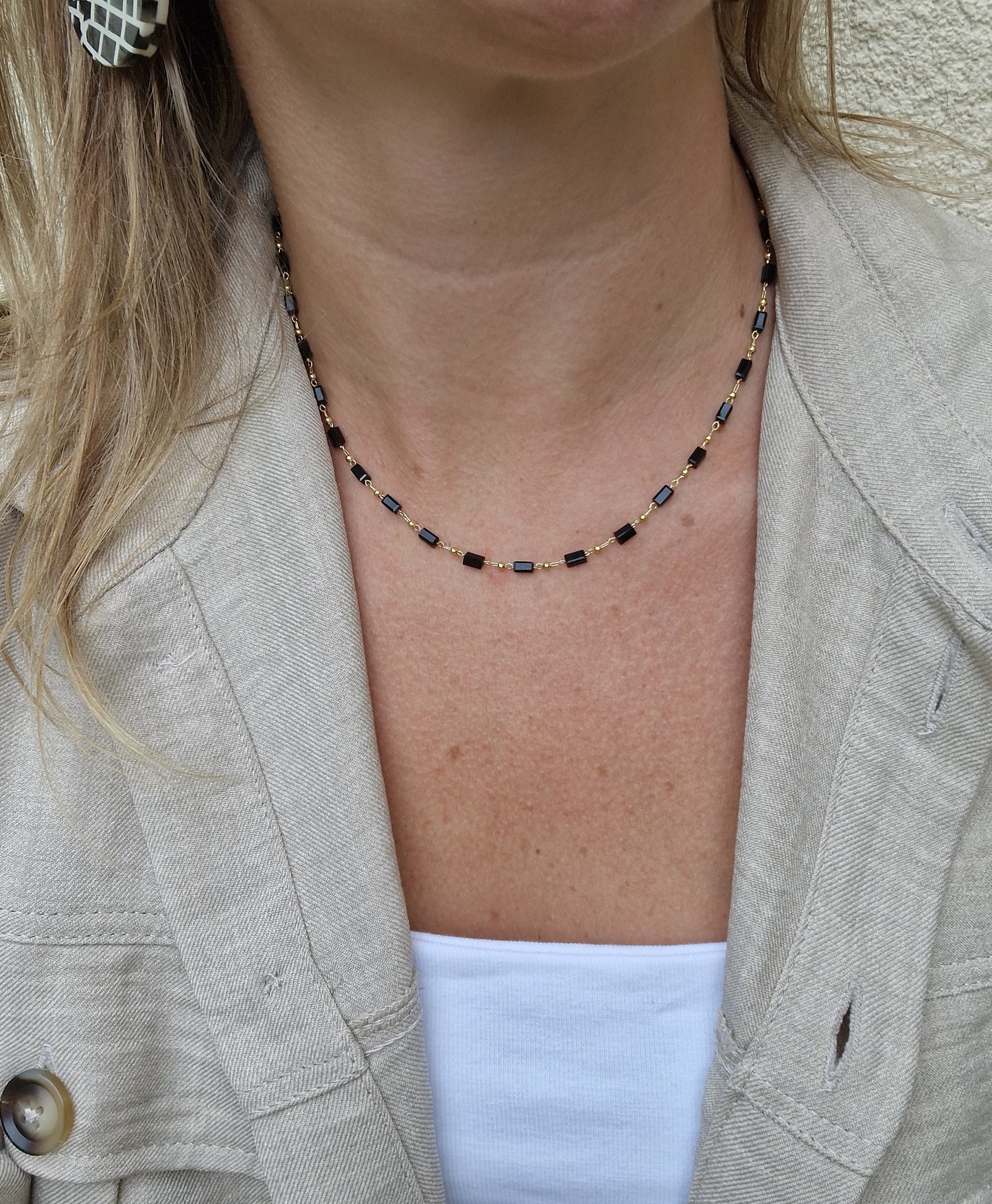 Collier easy - noir