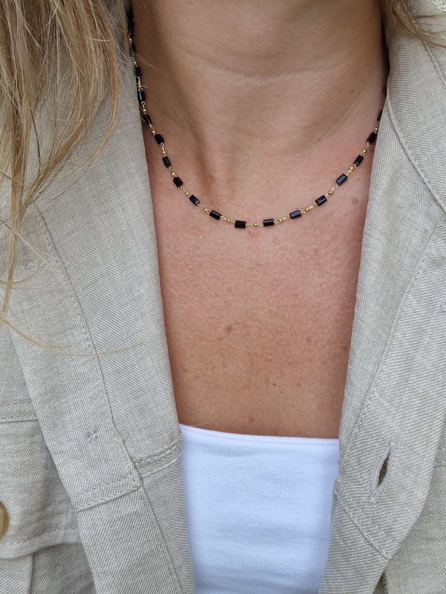 Collier easy - noir